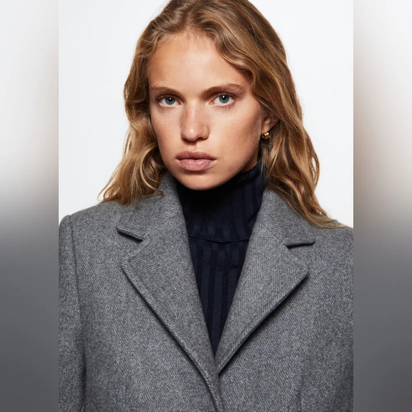 Mango [XL]  Suit jacket with buttons - Picture 4 of 7